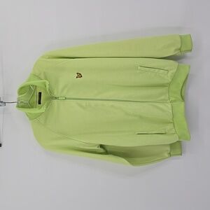 Lyle & Scott Vintage Track Green Jacket Men's Size L